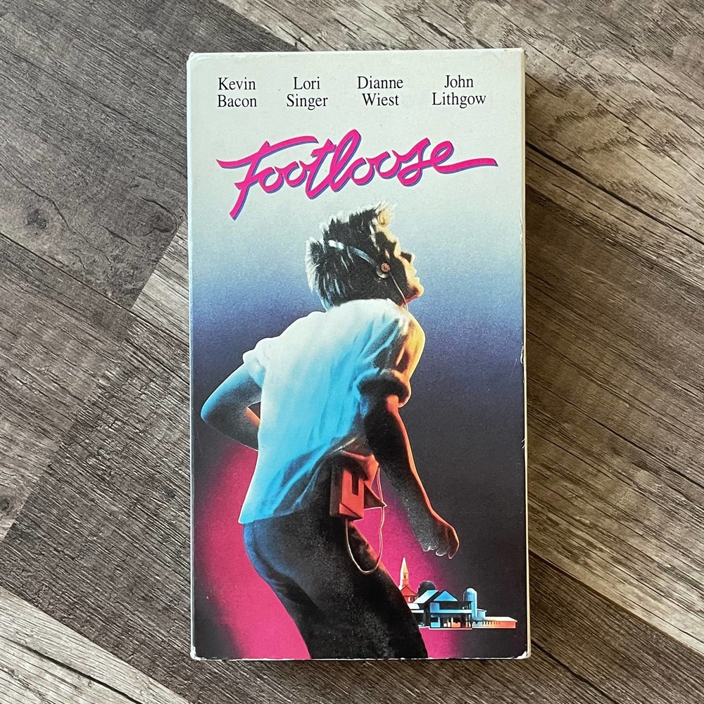 COPY - FOOTLOOSE | VHS - Kevin Bacon, Lori Singer Dianne Wiest John Lithgow [PA…
